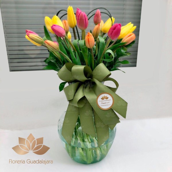 30 Tulipanes - Florería Guadalajara