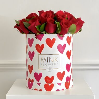 Caja Mink Corazones